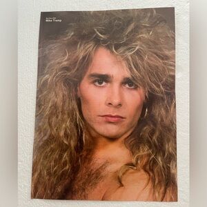 Mike Tramp Vintage Hairband Pinuo - Blonde Portrait